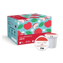 초이스카페 사과티 큐리그 티캡슐 1box (20g x 12개) 사과차 차캡슐 캡슐커피 드립커피 큐리그캡슐호환 홈카페