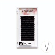 포레버제이 V 플랫 래쉬 / V플랫모 / 2D 플랫모 / 볼륨 플랫래쉬 0.15 JC컬, JC 10mm
