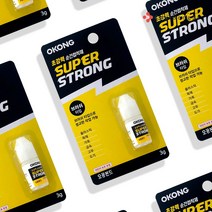 철공자닷컴 오공 브러쉬 강력 순간접착제 석재 석고 돌 철 목공 가죽 타일 금속 대리석 플라스틱 본드, 포장형 9EA + 캔디