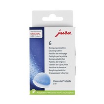 독일직수입 JURA 유라 쥐라 커피머신 클리닝정 세척제 클리너 6개입