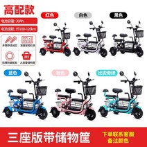 3륜 전동 스쿠터 전동차 접이식 마실 운반 노인 삼토바이, 리튬 배터리 30A 120km 주행