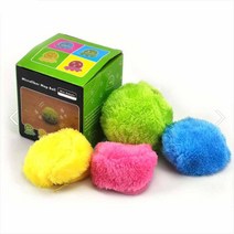 데굴데굴 청소기 강아지 고양이 장난감 자동으로굴러다니는 Mocoro 공 청소볼, 본체+커버(4colors) 세트