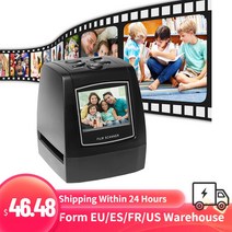 Protable 네거티브 필름 스캐너 35/135mm 슬라이드 필름 변환기 사진 디지털 이미지 뷰어 2.4 