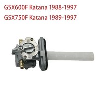 오토바이 에어 펌프연료 가스 밸브 Petcock 스위치 GSX600 GSX750 용 스즈키 카타나 가솔린 탭 # Z54 1989, 한개옵션0, 한개옵션0
