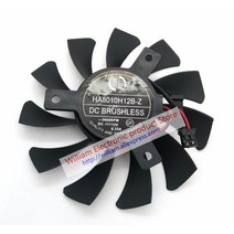 MSI N740 GT740 GTX750 그래픽 카드 냉각 팬 HA8010H12B-Z 12V 0.35A 3600RPM, 한개옵션0
