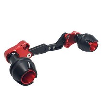 2021 nmax125 튜닝 머플러 슬라이더 보호 가드 BIKERS 야마하 엔맥스 바이커스, Red - 레드