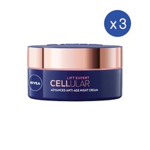 니베아 셀룰러 리프트 엑스퍼트 나이트크림 50ml Nivea Cellular Lift Expert Night Cream, 3개