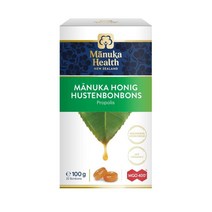 Manuka Health MGO 400 플러스 프로폴리스 Lutschbonbons 1er 팩 (1 x 100g), 100g