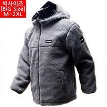 빅사이즈 점퍼 후리스 양면 패딩 36WS 남자 양털 후드이쁜패딩
