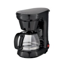 커피머신 이탈리아 커피 머신 가정용 자동 미국 특이한 우유 6 컵 EU 220V 110V 650W, [02] BLACK 220V EU, 02 BLACK 220V EU