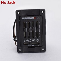 기타 악기 취미 전문가 그외 악세서리 클리어런스 original usa fishman classic 44t eq 어쿠스틱 픽업 프리앰프 와이드 픽업, 1 세트 클래식 4