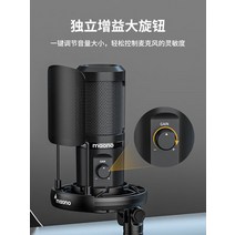 마노 플래시 마이크 녹음 전용 데스크톱 노트 소음 감소 -56038, 옵션03, 공식 표준 분배