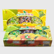 이탈리아 카스텔크림 포지타노 임산부 입덧 사탕 선물세트 사탕모음전, 선물세트(레몬200g2개 + 오렌지200g 1개), 200g