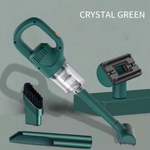 집진기 국소배기장치 목공집진기 핸드 헬드 무선 진공 청소기 강력한 흡입 USB 충전식 습식 및 건식 필, 01 Green