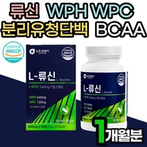 류신 단백질 타블렛 1개월 BCAA 아미노산 프로틴 보충제