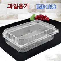 서울팩 과일용기 자두용기 살구용기 K1200호 400개, 박스