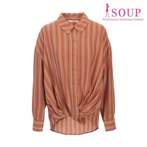 숲 SOUP 드레이프 스트라이프 블라우스(SW9LS8F)