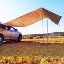 차량 어닝 카 타프 차박 캠핑 감성 사이드 쉘터, 스카이블루(L)