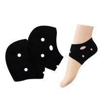 YS 올레하 풋패드 1켤레 발뒤꿈치 각질제거 발열 패드 풋케어 보온보습, F