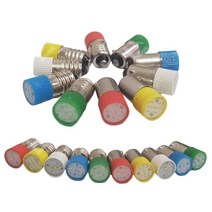 (주)승원전자 LED 꼬마전구 파이롯트램프 6.3V12V24V 교재용 과학교구 판넬표시등 파일럿전구 기동램프, 1개, 9S샤시-24V백색