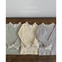 아오스타 아일렛티셔츠 23년봄 봄신상