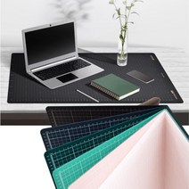 사무 데스크 미끄럼방지 반접이식 휴대용 책상 양면 커팅패드 A2