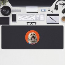 원형강아지 특수프린팅 장패드 마우스패드, 4949mall 10.시츄, 4949mall 본상품선택