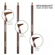 명품향수 우드버리 하드텍스처 아이브로우 펜슬 3종 택1, 01 하바나브라운