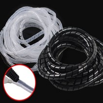 [Spring] 케이블 전선보호관 전선커버 5345725EA, 쿠팡 본상품선택, 쿠팡 블랙_둘레12mm길이5.5m