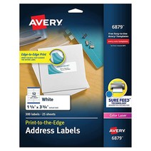 AVE6879 - Avery 색상 인쇄 라벨
