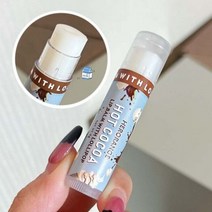 과일 립밤 모이스처라이징 클리어 립 프라이머 마스크 귀여운 젤리 틴트 글로스 스틱 라이트닝 라인 플럼프 립 케어 메이크업 화장품, [03] 03  Hot cocoa