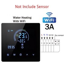 컨트롤러 스마트 서모 스탯 전기 바닥 난방 물 가스 보일러 온도 홈 용 음성 원격, 와이파이-k2rh-b