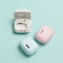 아이리버 휴대용 무선 UVC-LED 미니 칫솔살균기, 핑크
