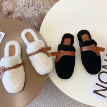 어그슬리퍼 코놀리 퍼 슬리퍼 DS0231 어그샌들 겨울철 사무실 학교 조리원 병원