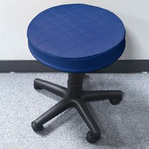 베드스토리 주문제작 보조 원형 둥근의자 커버, 02.진오크(면혼방무지)