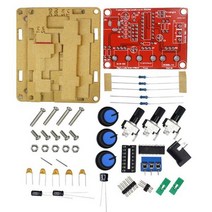 소형발전기 휴대용 캠용 저소음 발전기 기능 신호 발생기 DIY 키트 사인삼각형사각 출력 1Hz1MHz 가변 주파수 진폭 XR2206, 쉘 포함 XR2206