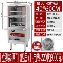 아구찜 기계 해물찜 랍스터 찐빵 전기야채찜기 찐빵기, 스탠드형2도어전기220V9000W