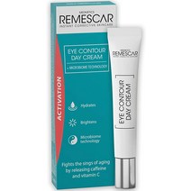 Remescar 아이 컨투어 크림의 날 - 추가 징후와 비타민 C를 줄이기 위해 - 러운 피부 균형을 눈 주위 마이크로 바이 옴 기술을 밝게
