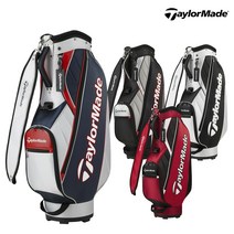 테일러메이드 23년 신상품 트루 라이트 캐디백 TJ105, 레드블랙