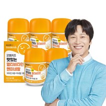 내츄럴플러스 굿앤키즈 어린이 멀티비타민 미네랄, 5통, 60정