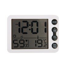 Thermo - Hygrometer / 컴팩트 온습도계 & 알람시계 (HM-88 / White), *, *