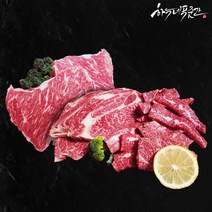 하누네푸줏간 ++1 마장동 투뿔 한우 명작 선물세트 900g, 등바구니+가방, 하누네 명작4호
