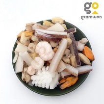 그램원 냉동 해물모듬 600g (손질 해물믹스), [3701]해물모듬600g