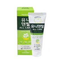유니덴탈 올케어 치약 100g / 무색소치약 시린이예방, 2개