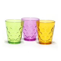 물방울 (손잡이)컵(대11.3cm) 물컵 플라스틱잔 쥬스컵, 1개