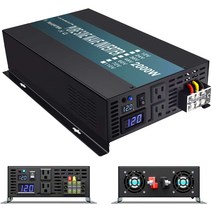 발전기 소형발전기 캠핑용발전기 비상용 2000W 순수 사인파 태양 광 인버터 12V 220V 백업 전원 배터리 발, 01 36V_02 100 볼트_03 영국