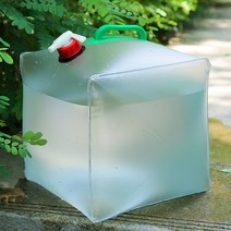 SMN 20L 대형 캠핑 물통 접이식 자바라 캠핑용 물주머니, 대용량 물통