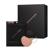 참존 톤업핏 블랙라벨 마스크 초소형, 드라이 로즈, 10개, 1개입