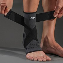 발목 보호대 아대 1 PCS Protective Football Ankle Support Basketball Brace Compression Nylon Strap Belt Cycl, BK_S-M