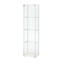 이케아 DETOLF 데톨프 유리장식장 2칼라, 화이트_203.540.43